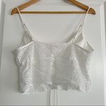 PacSun Lottie Moss White Floral See Through Tie Tank Top Photo 6