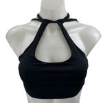 Lululemon Women's Black Sleeveless Strappy Workout Yoga Athletic Sports Bra 6 Photo 0