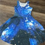 Women’s Halloween galaxy skater dress Blue Size XS Photo 1