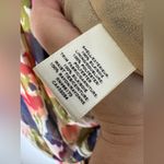 Moulinette Soeurs ‎ 100% Silk Floral Dress Anthropologie Multicolor Size 2 Photo 3