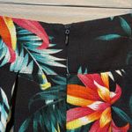 Vintage Taroni Collection Women’s Colorful Tropical Floral Midi Flare Skirt S Photo 1