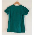 FIGS  Women's Catarina One Pocket Scrub Top in Hunter Green, Size XXS Photo 11