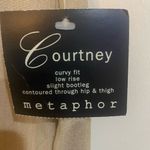 Metaphor  Kourtney size 18 NEW curvy fit Low rise tan Photo 6