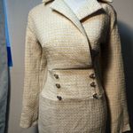 SheIn Winter dresses yellow tone long sleeve crossed collar woman size s Photo 5