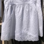 Catherine Malandrino  Noelle White Embroidered Eyelet Tunic 8 Photo 3