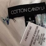 Cotton Candy LA floral handkerchief cropped cami White Photo 1