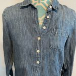 J.Crew Denim Button Shirt Dress size 2 Photo 1