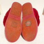 Juicy Couture  Size 8 Red Kissable Suede Boots Style WJ03736W Fleece Lined Photo 5