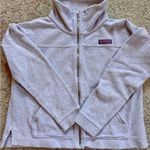 Vineyard Vines Eyelet Shep Shirt.
Full Zip French Terry. Stand Photo 1