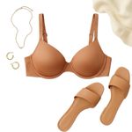 Thirdlove 24/7 Classic T-Shirt Bra 40G Blush Pink EUC Capsule Essential RARE Photo 1