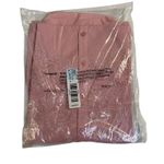 Vicki Wayne Women's 1X Coral Blush Button‎ Down Shirt with Lace Trim Photo 1