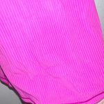 Lululemon base page Racerback hot pink ribbed high neck tank top Photo 3