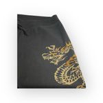 Lucky Brand Vintage Y2K: ✽ Dragon Geisha Embroidery Sweatpants ✽ Black ✽ Large Photo 7