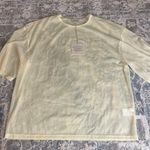 Tibi Sheer Gauze Easy T-Shirt Yellow Butter Photo 0