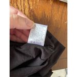 ALC Frank A.L.C. Black Cotton Long Sleeve Blouson Blouse Smocked Cuff Women’s Size Medium Photo 3