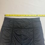 Athleta Women's Hatha Yoga Skort Black Ruched Skirt Built in Shorts Womens XS Photo 10