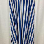 Matilda Jane Blue Stripe Road Ahead Maxi Dress Sz.S Photo 5