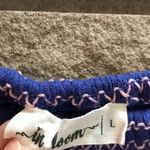 In Bloom EMMIE EMBROIDERED MAXI DRESS Blue Pink Large Cottagecore boho FP Photo 8