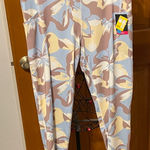 Pro Player 🏃‍♀️🏃‍♀️🏃‍♀️BOGOHO 🏃‍♀️🏃‍♀️🏃‍♀️Floral Patterned Leggings-Large Photo 0