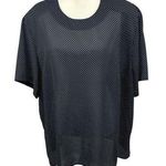 CHAUS NEW YORK Vintage Chaus blouse size 24 polka dot dressy 80s semisheer party office casual Photo 0