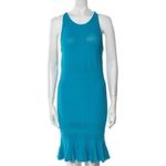 Sweater Knit Tank Dress Blue Size M Photo 1