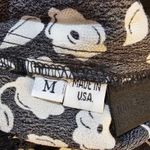 Anna Sui  Womens Black White Floral Wide Leg Pants Medium‎ Photo 5