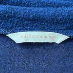 Soft Surroundings Easy Living Dress Denim Blue Cinched Waist Women's Size Large Photo 5