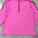 Lauren Ralph Lauren Activewear 1/4 Zip Longsleeve Shirt Pullover Golf in Pink XL Photo 3