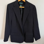Ralph Lauren  Black Two Button Blazer Jacket | 14 Photo 0