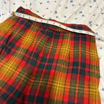 Vintage 1950s Abby Michael Ltd Red Yellow Green Tartan plaid wool golf pants. Size XS Photo 2