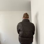 Vintage American Eagle Brown Ultra Puffer Goose Down Jacket Size M Photo 3