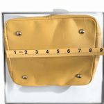 Tignanella Tignanello Yellow Pebbled Leather Buckle Tote Shoulder Bag Photo 10