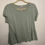 Francesca's teal peplum top Photo 0
