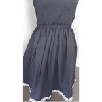 Minuet Black Convertible Party Dress Silver Trim Paper Bag Waist by ModCloth Photo 2