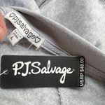 P.J. Salvage Womens Cat Face Gray One-Piece Pajama Onesie Size Large NWT Photo 5