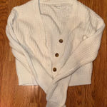 Aeropostale  Cardigan White Cropped Cream Knit Photo 0