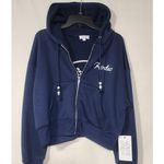 Ocean Drive Cowgirl blue Hoodie size women's Large NWT Photo 2