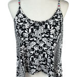 Apt. 9  Intimates Black & White Floral Tank Size L Photo 0