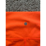 Yogalicious Womens Bike Shorts High Waist Compression Neon Orange Activewear Photo 2