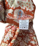 House of Harlowe Maxi Bohemian Ruffle Dress‎ XL Burnt Orange Photo 5