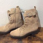 Sam Edelman Women Junip Brown Suede Festival Combat Platform Boots Size 11 Photo 0