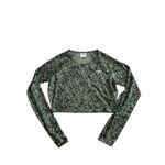 Gymshark Camo Long Sleeve Crop Top Size Medium Photo 3