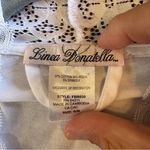 Linea Donatella  White Lace Trim Wrap Robe Bridal Shower Nightgown S M Soft Cozy Photo 3