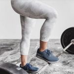 Nobull NWT  Women’s Crop Melange Tights - Medium - Glacier Camo Grey Photo 6