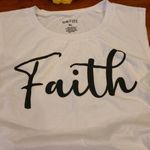On Fire  White Faith Tank Top Size XL Photo 2