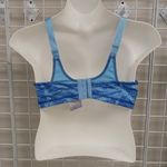 Glamorise Women's Elite Adjustable Wirefree Active Sport Bra Size 44B Blue Photo 4