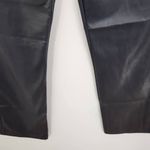 We Wore What  Black Vegan Leather Pants NWT Size 31 Revolve leather pants Photo 3