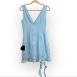 Lulus  Darling Choice Light Blue Sleeveless Ruffled Mini Dress
Size Medium | NWT Photo 4