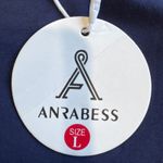 ANRABESS Women's Long Sleeve Pocket Top, Relaxed Fit, Navy Blue, Size L Blue Size L Photo 7