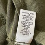 Versona  Army Green Cold Shoulder Crewneck T-Shirt Size S Small Photo 6